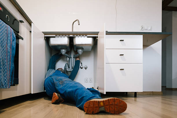 Professional Leak Detection technician working in Bow, WA